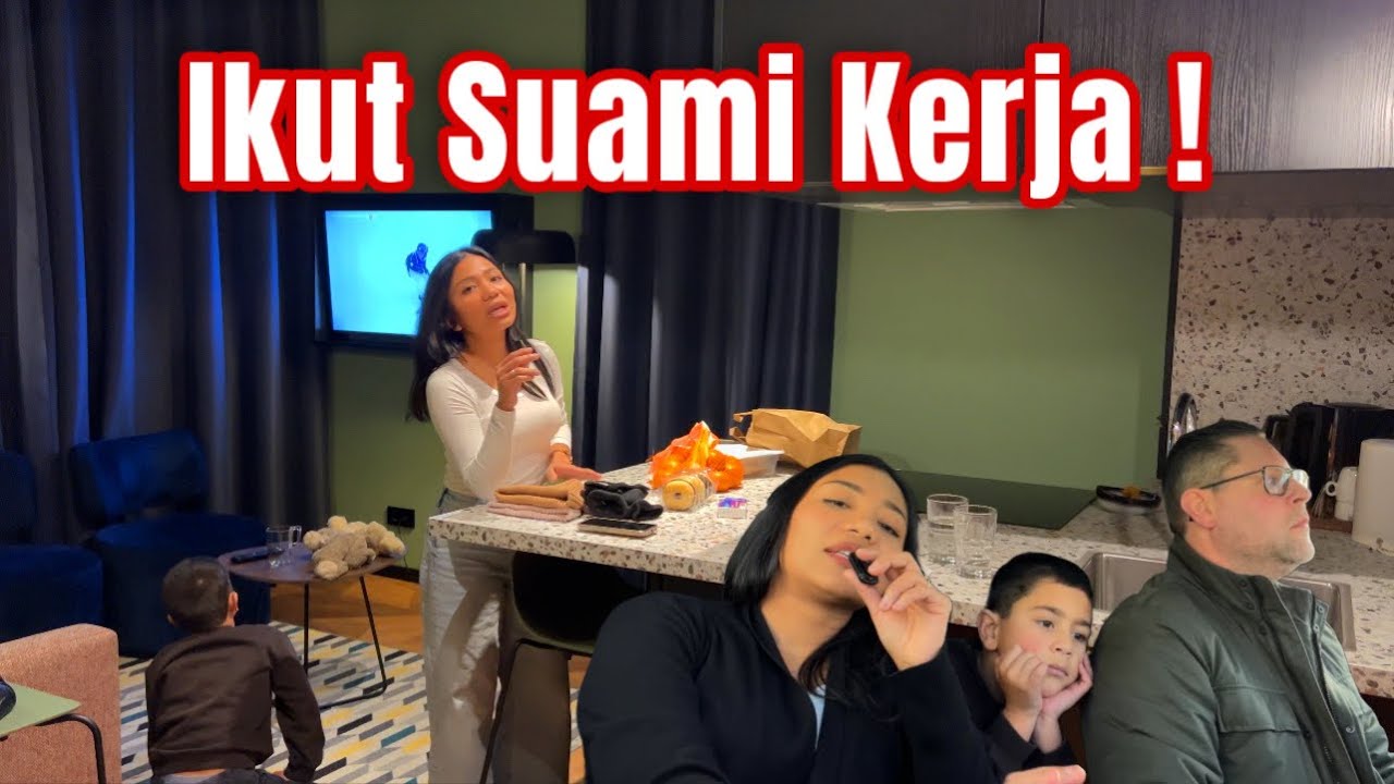IKUT SUAMI KE TEMPAT KERJA, Libur Sekolah Tanpa Rencana