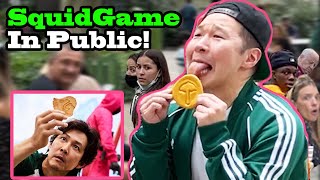 SQUID GAME IN REAL LIFE! (in public!!)