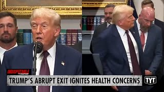Download Lagu WATCH: Trump's Abrupt Exit From Conference Sparks Major Health Concerns MP3 Download Lagu WATCH: Trump's Abrupt Exit From Conference Sparks Major Health Concerns MP3