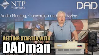 Getting Started with DADman Control Software