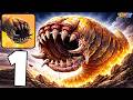 🐛 Death Worm Gameplay Walkthrough Part 1 – Underground Rampage Begins (Android,iOS)