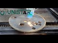 UNISTAR 6KW Fiber Laser Cutting Machine cut 20mm steel#fiberlasermachine #fiberlasermetalsheetcuttin