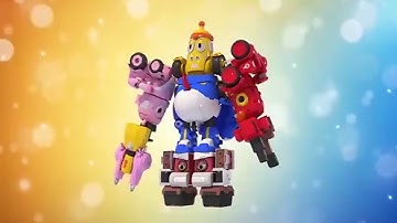 Larva Rangers insect 5 combination transform robot toys! emartsnap