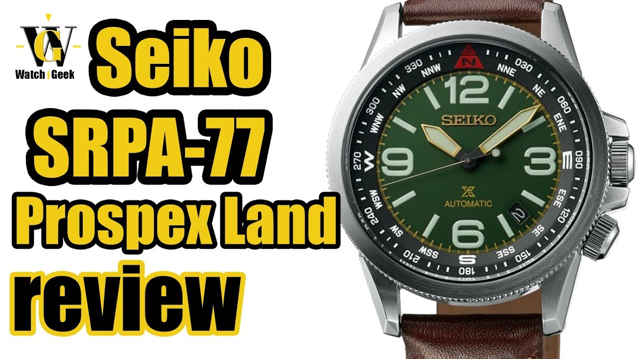 Seiko Prospex Land SRPA77 - In-depth review (HR & EN subtitles) - YouTube