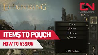 Elden Ring How To Assign Items To Pouch
