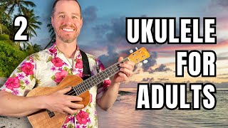 Ukulele Lesson for Older Adults and Seniors - Lesson 2 - Playing Chords #ukulele #lesson #beginner