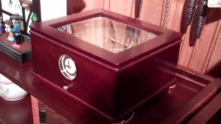 Heritage Music Box Rhythm Music Box Clock 4Zh609-R06