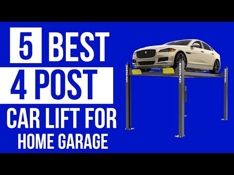 Top 5 Best 4 Post Car Lift For Home Garage Reviews