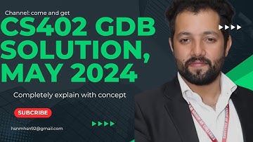 cs402 gdb solution2024| cs402 GDB solution may 2024| Cs402 gdb 2024