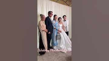 Dịch vụ Chụp ảnh lấy liền Photobooth SaigonShow tại Tiệc Cưới