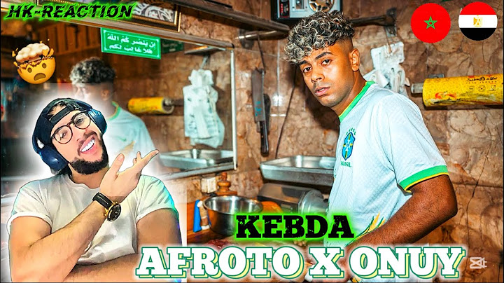 AFROTO - KEBDA FT ONUY | REACTION | Egyptian Rap 🇲🇦🇪🇬
