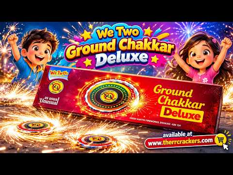 Sivakasi Crackers 2026 | We Two Fireworks Ground Chakkar Deluxe Testing & Review! (Worth It?)