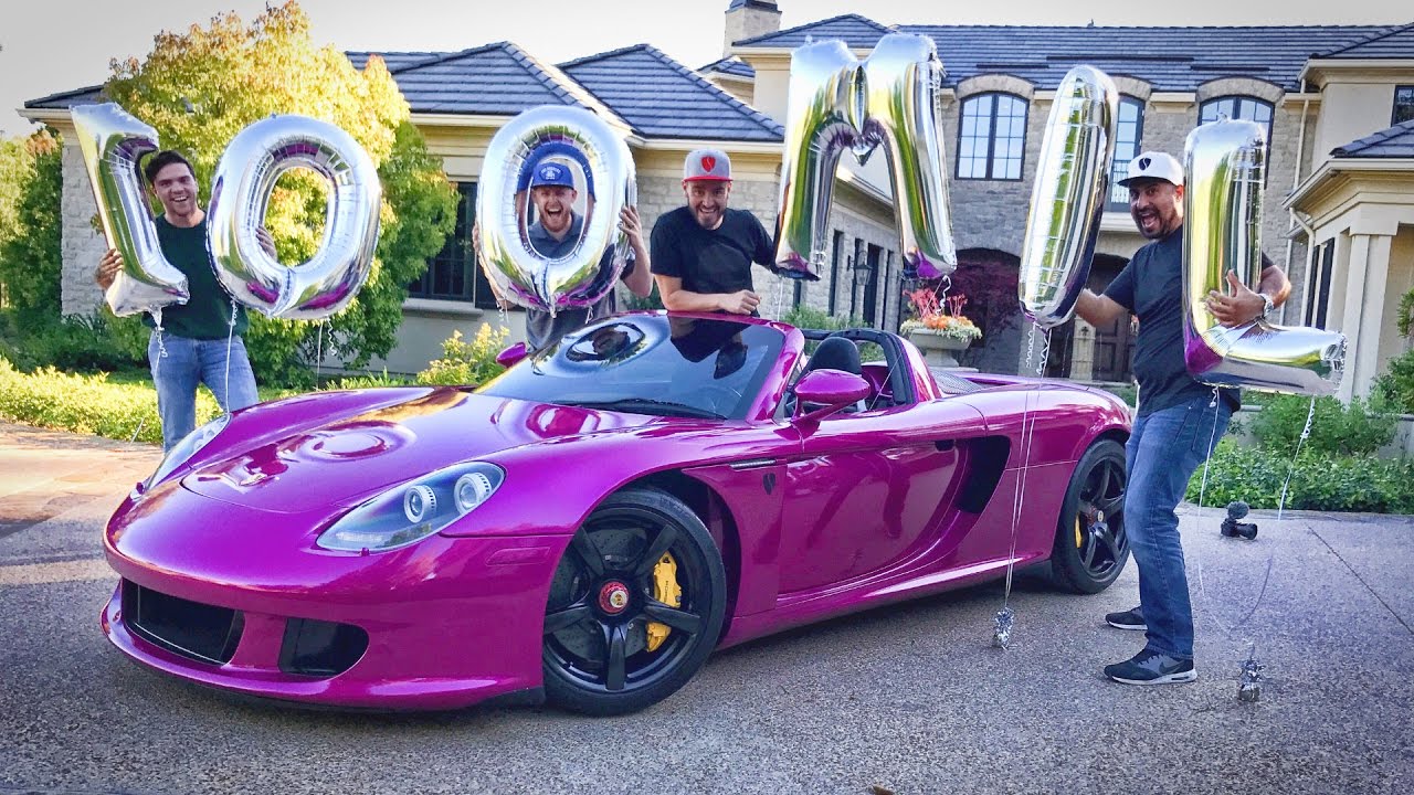 Picking up the CRAZIEST CARRERA GT in the WORLD!!! - YouTube