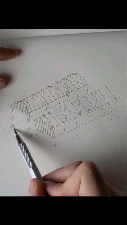 The Key to Mastering Architectural Sketching? #drawing  #architecture #sketch