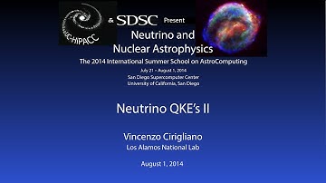 Neutrino QKE’s II - Vincenzo Cirigliano