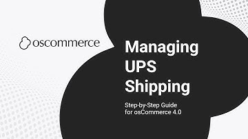 Managing UPS Shipping Module | Setup & Customize UPS Options