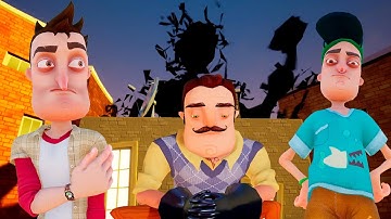 ШОУ ПРИВЕТ СОСЕД!ВЕЛИКОЛЕПНЫЙ ФИНАЛ МОДА!ИГРА HELLO NEIGHBOR 2 MOD KIT ПРОХОЖДЕНИЕ МОДОВ НА РУССКОМ!