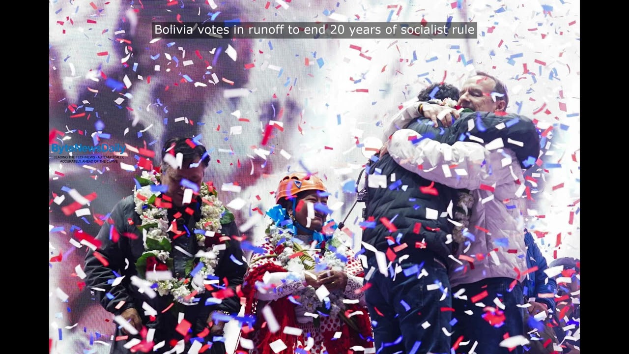 Bolivia votes in runoff to end 20 years of socialist rule - Byte News Daily