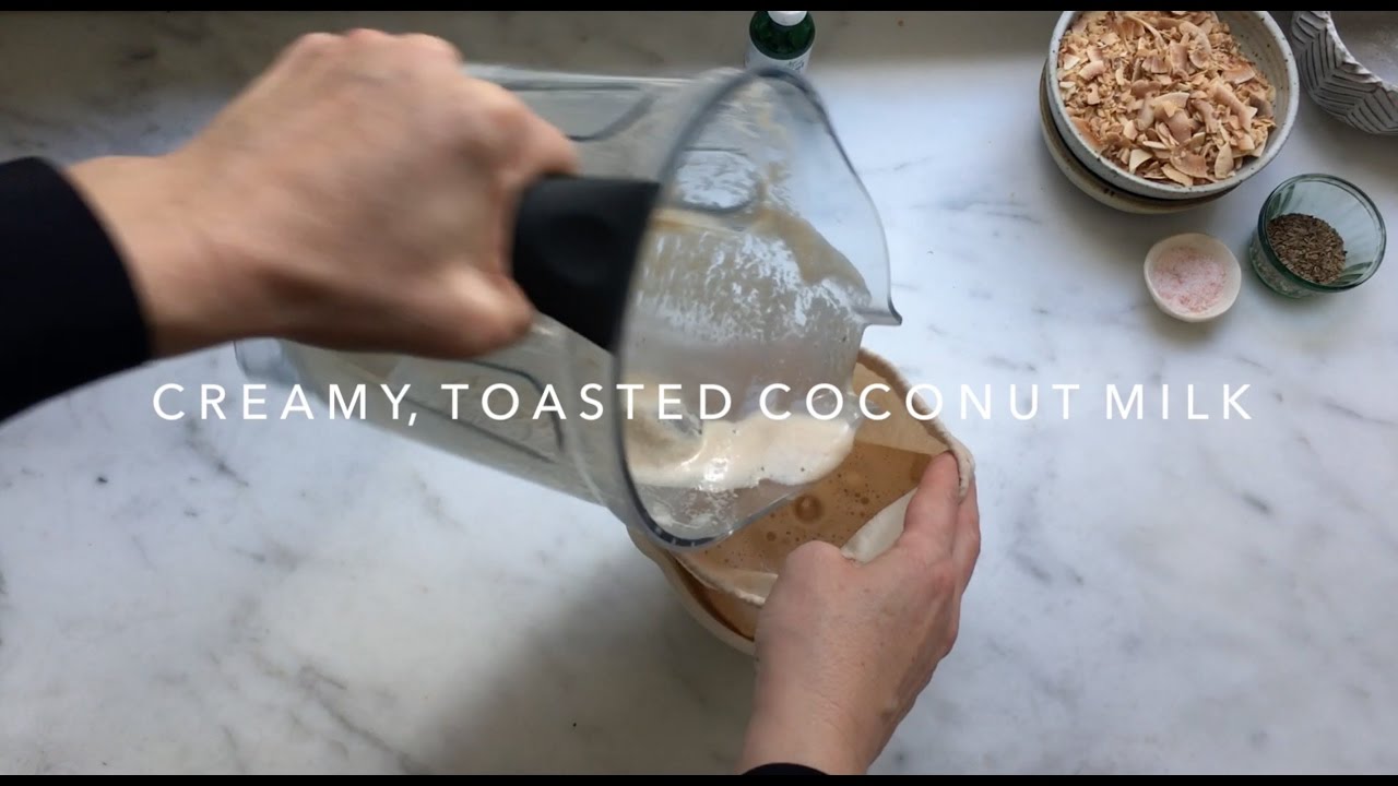 How To Make the Creamy, Toasted Coconut Milk of Your Dreams YouTube