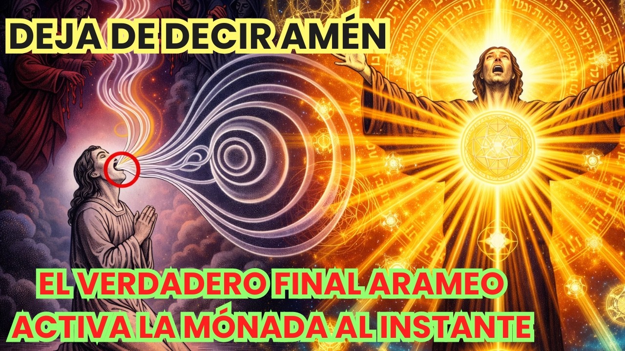 Deja de decir “Amén”. El verdadero final arameo activa la Mónada al instante.