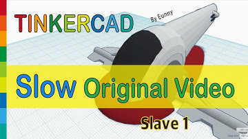 Slave 1 Slow Original Video with Tinkercad x Star Wars | 3D modeling How to