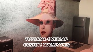Tutorial Overlap Custom wallpaper | Hummingbird Wallpaper & Home Decor Bali screenshot 2