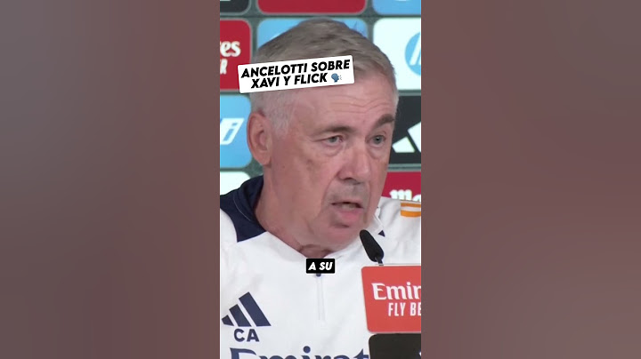 "NO QUIERO COMPARAR" 👀 Ancelotti sobre el Barcelona de Xavi y el de Flick. 🗣
