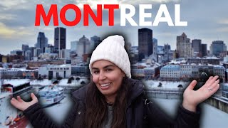 MONTREAL IN WINTER #Visitquebec #VisitMontreal