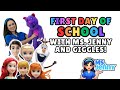 Ms Jenny's Magical School Prep with Elsa, Anna, Olaf to ease Anxiety! Best Learning Video for Kids!