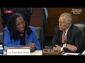 WATCH: Tillis tells Jackson she should be proud of testimony in Supreme Court confirmation hearings