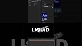 Liquid Text Effect in After Effects 💧 | CC Smear Tutorial