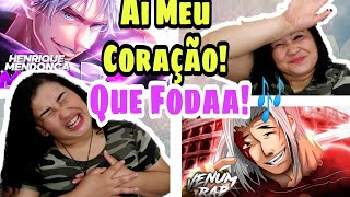 REACT Rap Do Sasaki Kojiro|VENUM BEATS| e Rap Do Satoro Gojo (HENRIQUE MENDONÇA) REACT 2em1