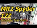 1ZZ Tear Down - Toyota MR2 Spyder 1ZZ-FE Complete Tear Down