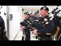 Emerald Society Pipe and Drums Play Marine Corps Hymn