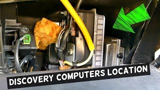 Career Overview WHERE ARE THE COMPUTERS ECU LOCATED ON RANGE ROVER DISCOVERY