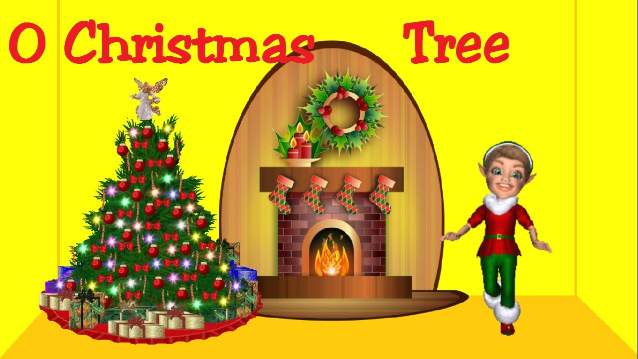 O Christmas tree, O Christmas tree. Christmas carols. Christmas song