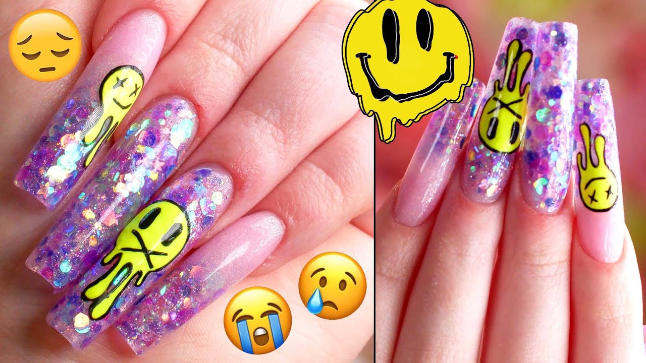 🙃🙂Acid Smileys on my little sister!🙂🙃 😡 NOT EMOJI!! 😡 - YouTube