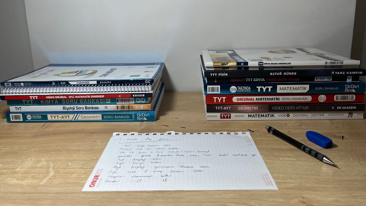mart ayı planım #yks2026 #yks 