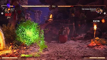 Reptile vs The Dark Dragon【Mortal Kombat 1 Invasion Boss】
