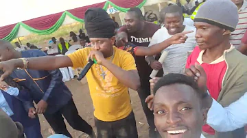 Karanga Lazima Macha boys performing life at Kitui County Mathulini...