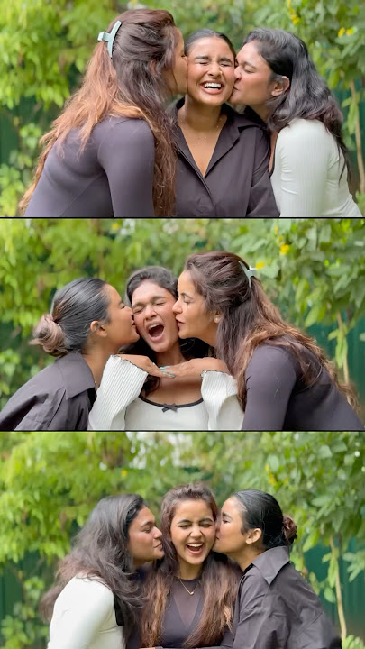 In the cookie of life , friends are like chocolate chips ❤️ #kayal #chaitrareddy #nakshu #reshu