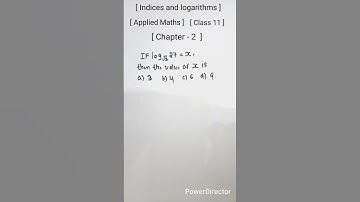 applied maths chapter 2 class 11,#applied_maths #indicesandlogarithms