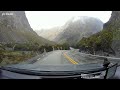 New Zealand South Island Road Trip. Milford Sound to Te Anau