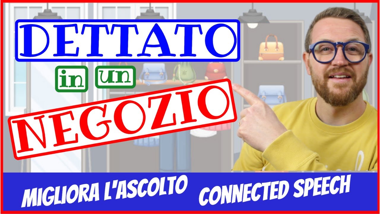 🔥🎧 Esercizio di ASCOLTO INGLESE! DETTATO in un NEGOZIO🛍️🇬🇧 - YouTube
