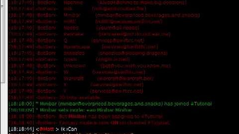 BotServ Tutorial - SwiftIRC