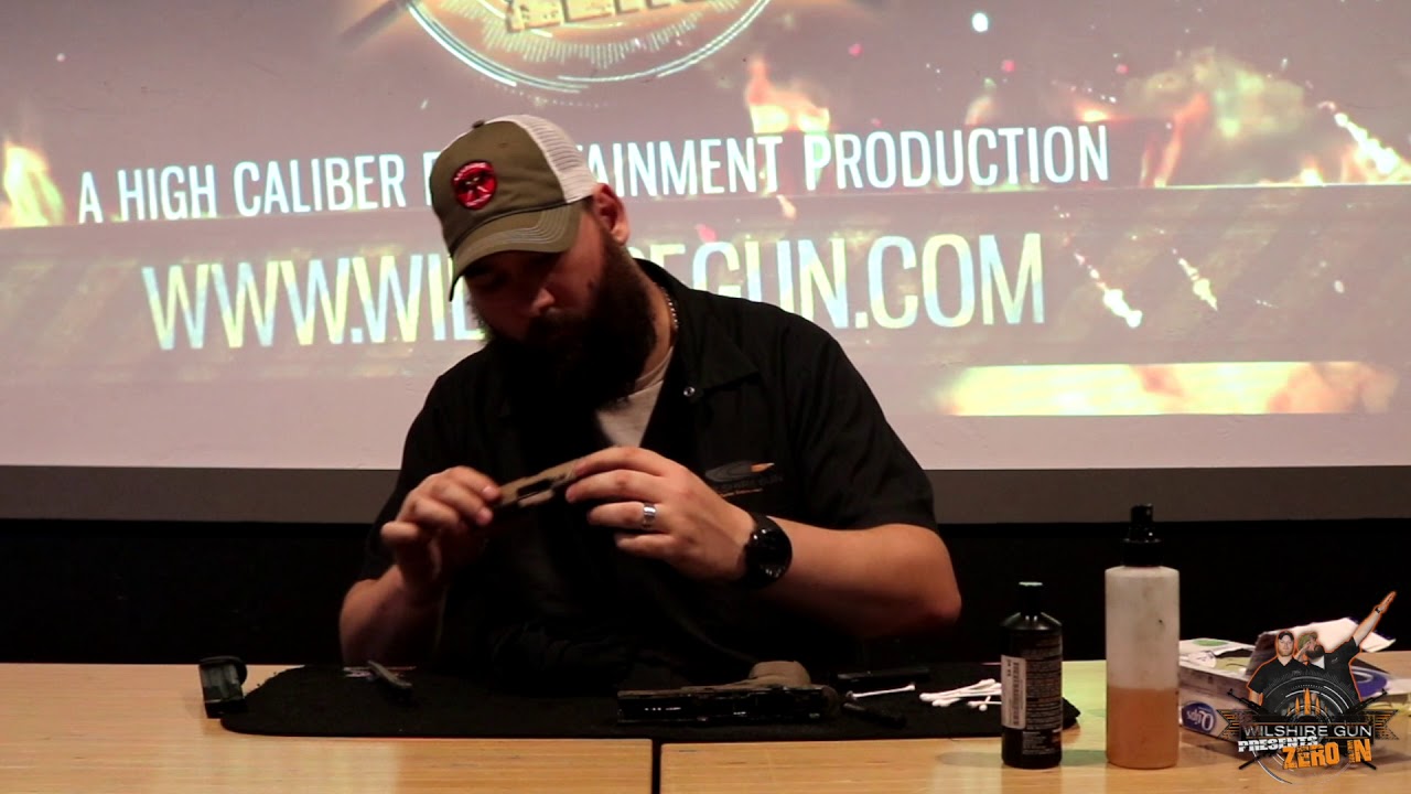 Wilshire Gun Presents Zero In | Episode 4 - Season 2 : Cleaning Your Firearm with Jake Gaden gun videos real gun videos
