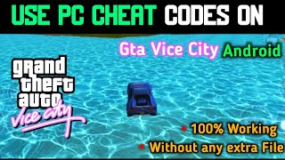 How to use gta vice city pc cheats on android | How to use cheat codes in gta vice city android | screenshot 5