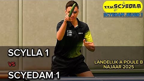 𝐒𝐜𝐲𝐥𝐥𝐚 𝟏 - 𝐒𝐜𝐲𝐞𝐝𝐚𝐦 𝟏 | Landelijk A Poule B | Najaar 2025