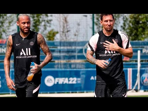 Messi humilie Di Maria et marquinhos a l'entraînement?? ( mais bonne connexion entre lui et Neymar)