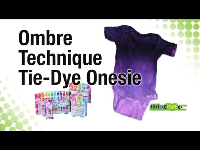 Galaxy Tie-Dye Onesies - 3 cute colourways! - Dye DIY - How to Tie-Dye